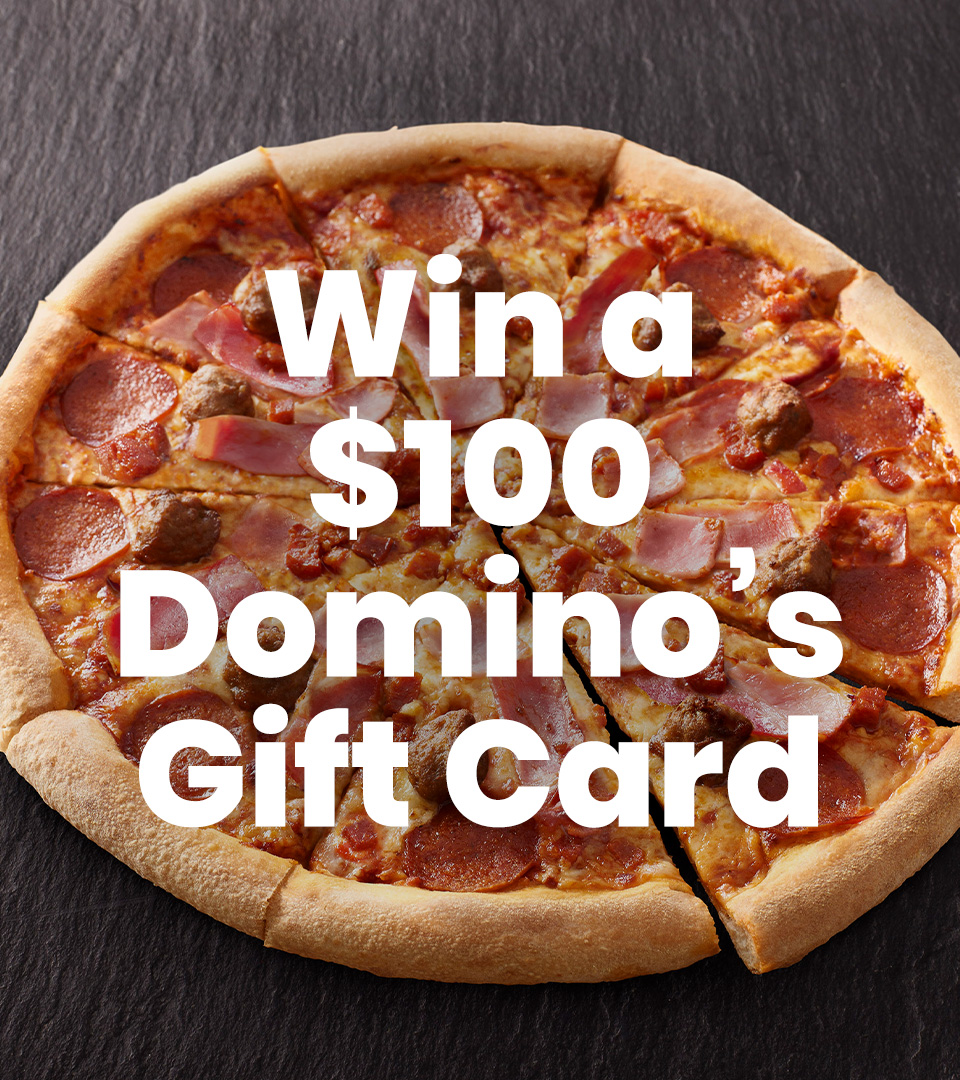 $100 Domino's Gift Card